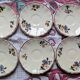 6 flowery bowls