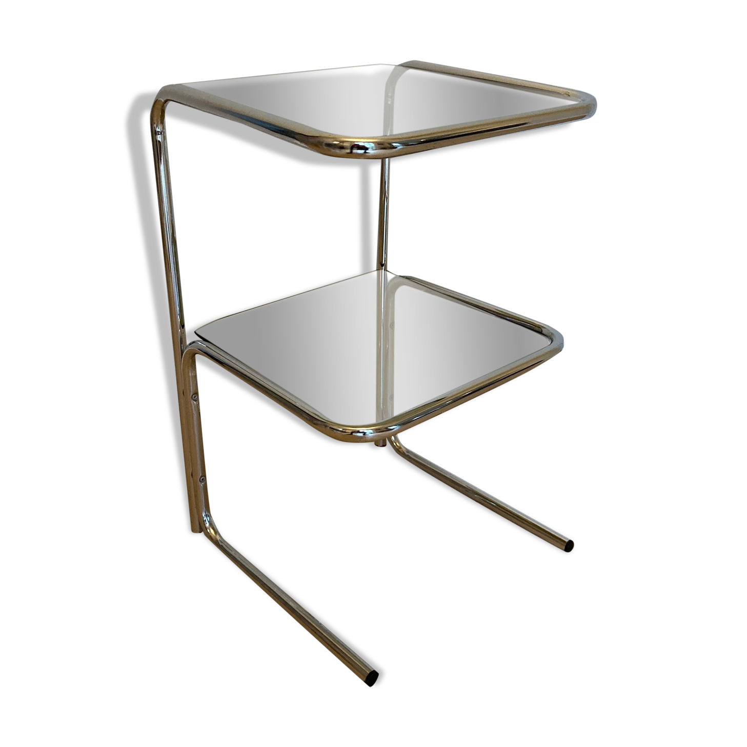 Bout de canapé verre