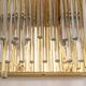 Pairs of wonderful wall lights with crystal rods, Italy, 1970s.