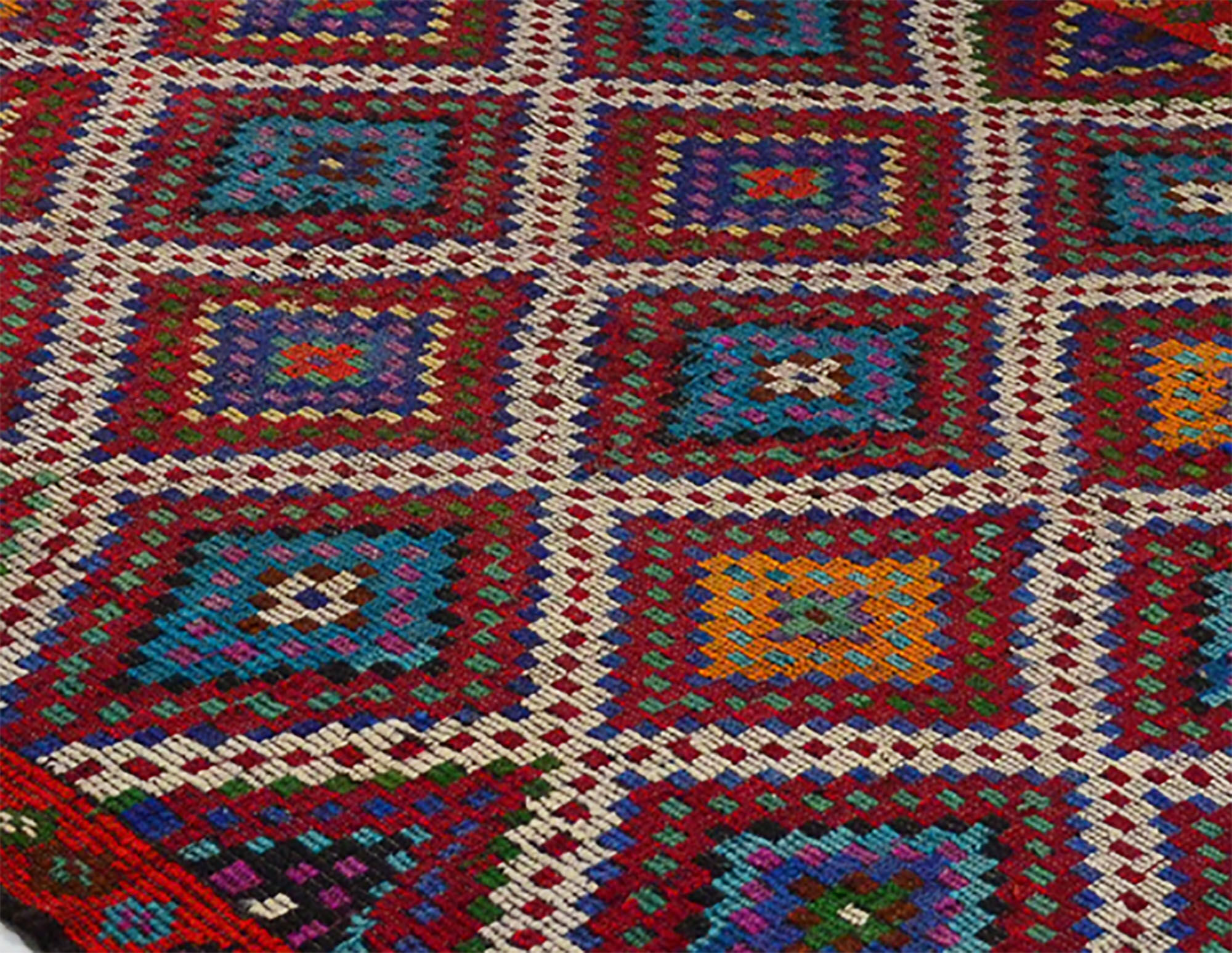 Anatolian handmade kilim rug 306 cm x 180 cm