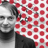 Original pop-art poster, reissue by Roy Lichtenstein "kiss v 1964"