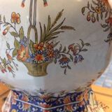 Desvres earthenware vase