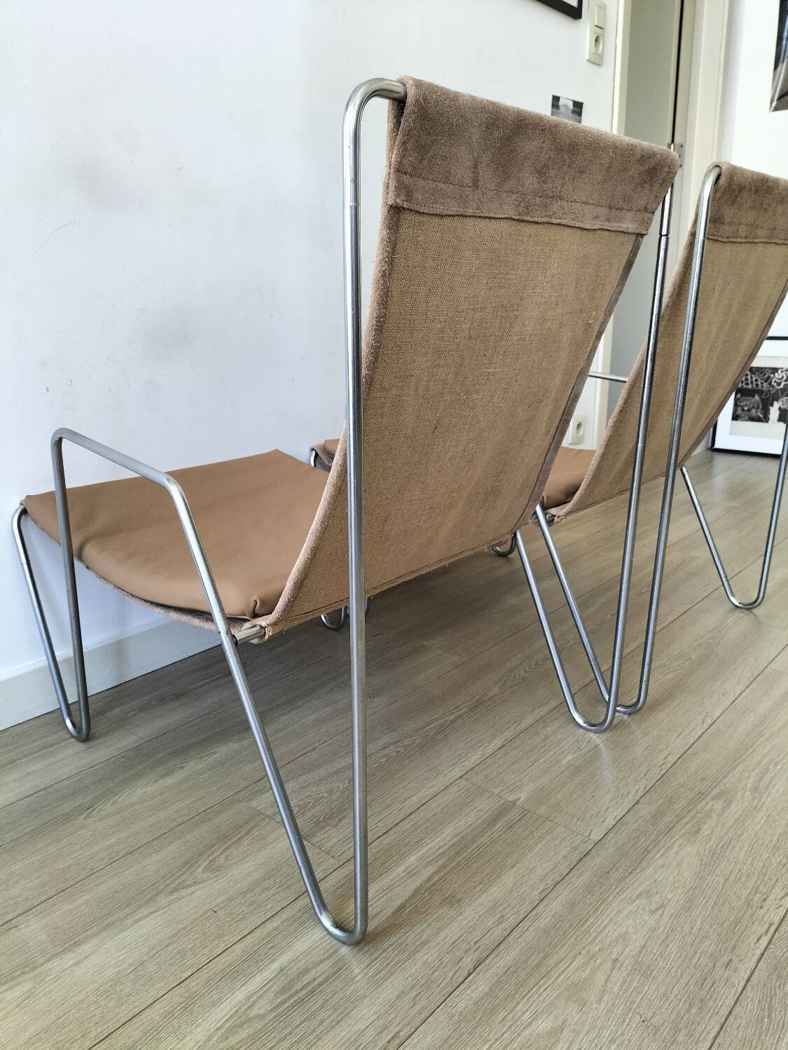 Pair of Verner Panton armchairs circa 1950
