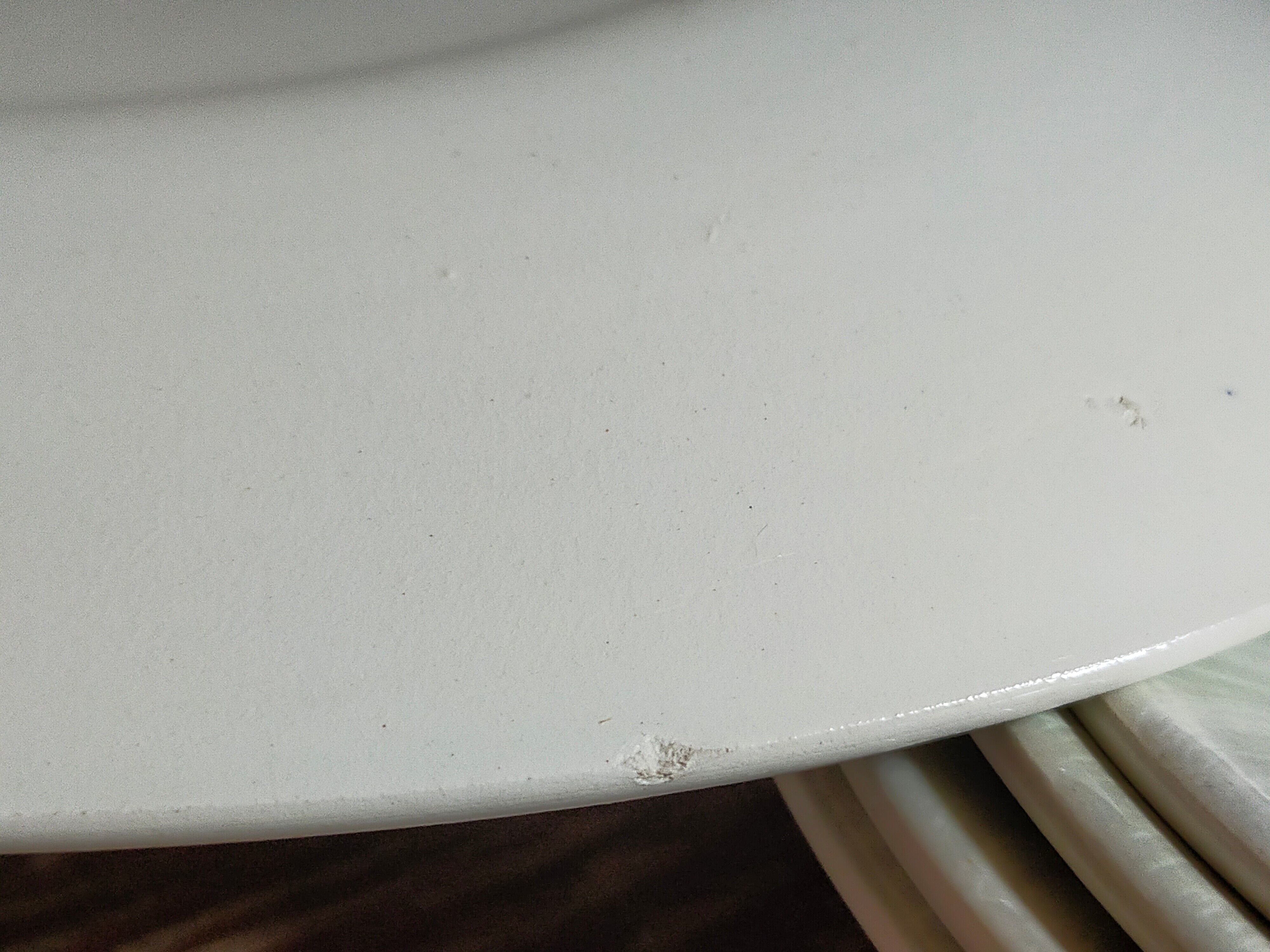 Nine earthenware plates from Salins-les-Bains vintage