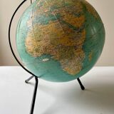 Taride 1965 tripod terrestrial globe