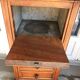 Chiffonnier ancien avec plateau en marbre
