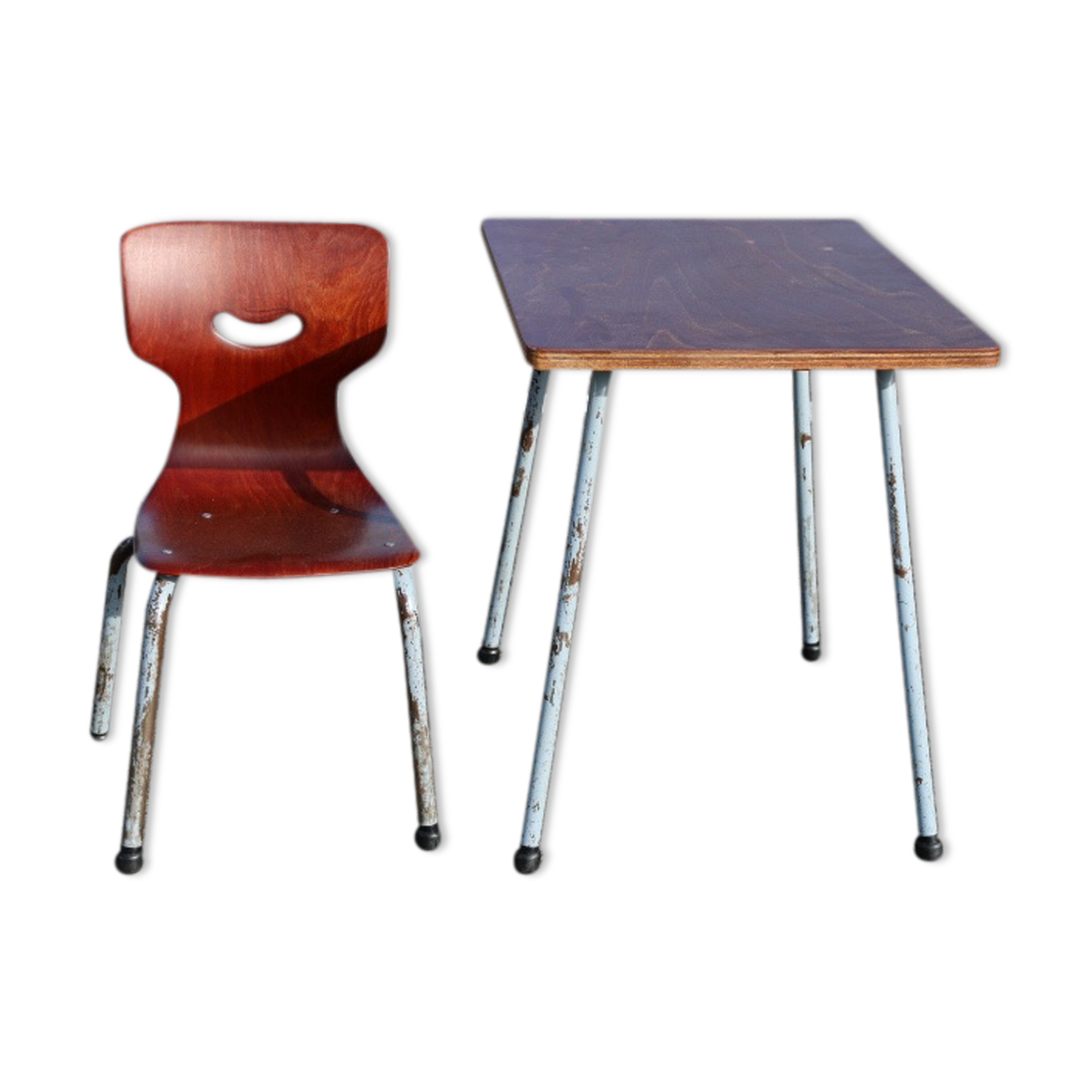 Bureau et chaise enfant galvanitas oosterhout