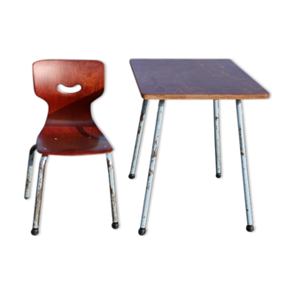 Children's desk and chair galvanitas oosterhout