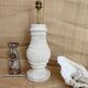 Stone lamp, fabric cable 2M, cotton shade