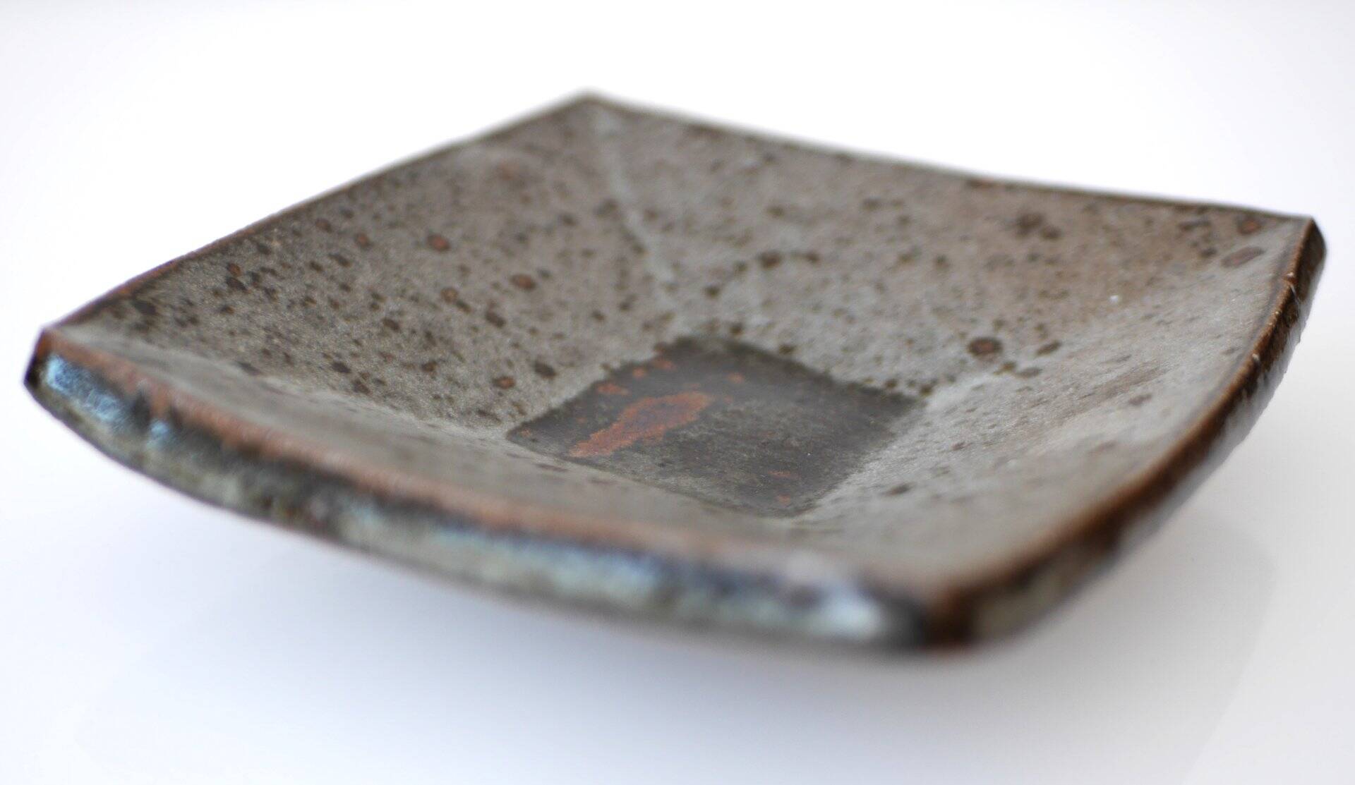 Mid-century modern pottery dish by Janet Leach, England