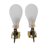 Applique blanche forme cornet