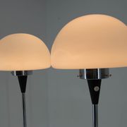 Pair of two floor lamps by Jaroslav Bejvl for Lidokov, 1960s