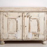 Petite armoire blanche ancienne (c.1900) #48