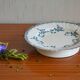 Longwy compote bowl, Chantilly model
