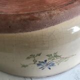 Ancien plat en grès 27cm