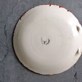 Plate "Josselin Castle decoration". Morbihan.