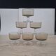 Set 6 coupes champagne Cavalier Suède Luminarc fumé