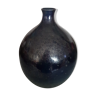 Vase boule en céramique Nigon bleu Ikébana