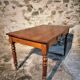 French vintage cherry wood table, circa 1920–1940.