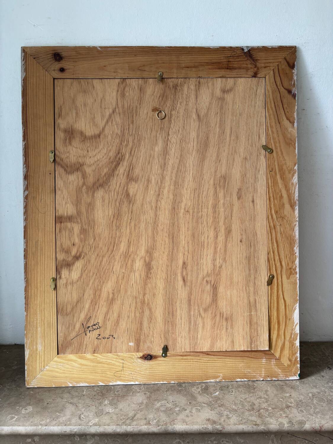 Modern signed collage