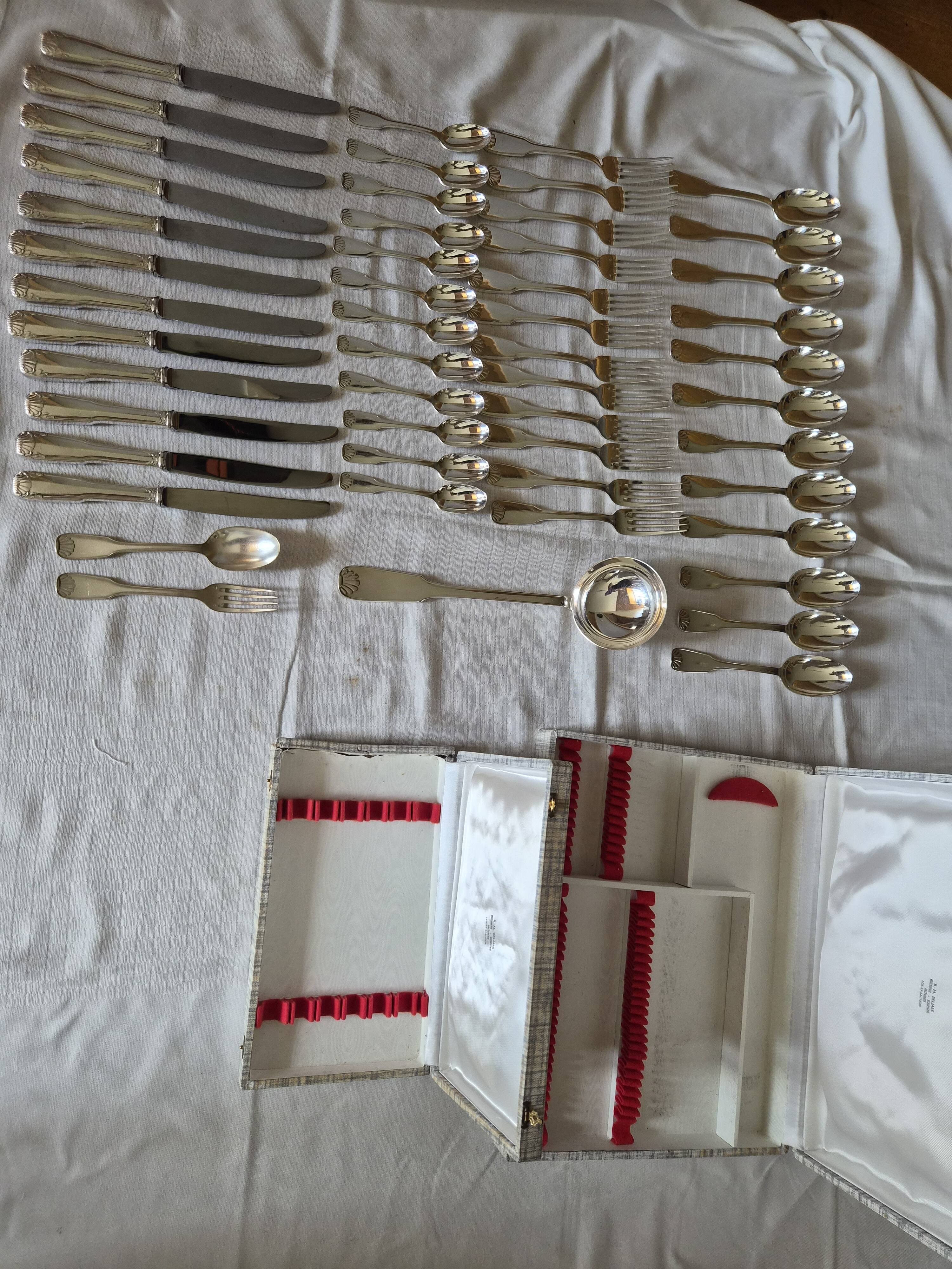 51-piece cutlery set SFAM shell model