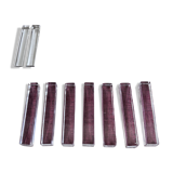 9 crystal knife rests from Hungary