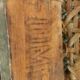 Chaise ancienne en bois tourné