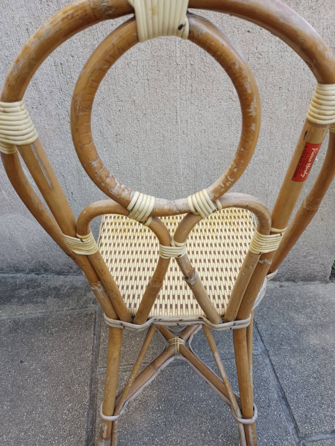 Vintage rattan chair