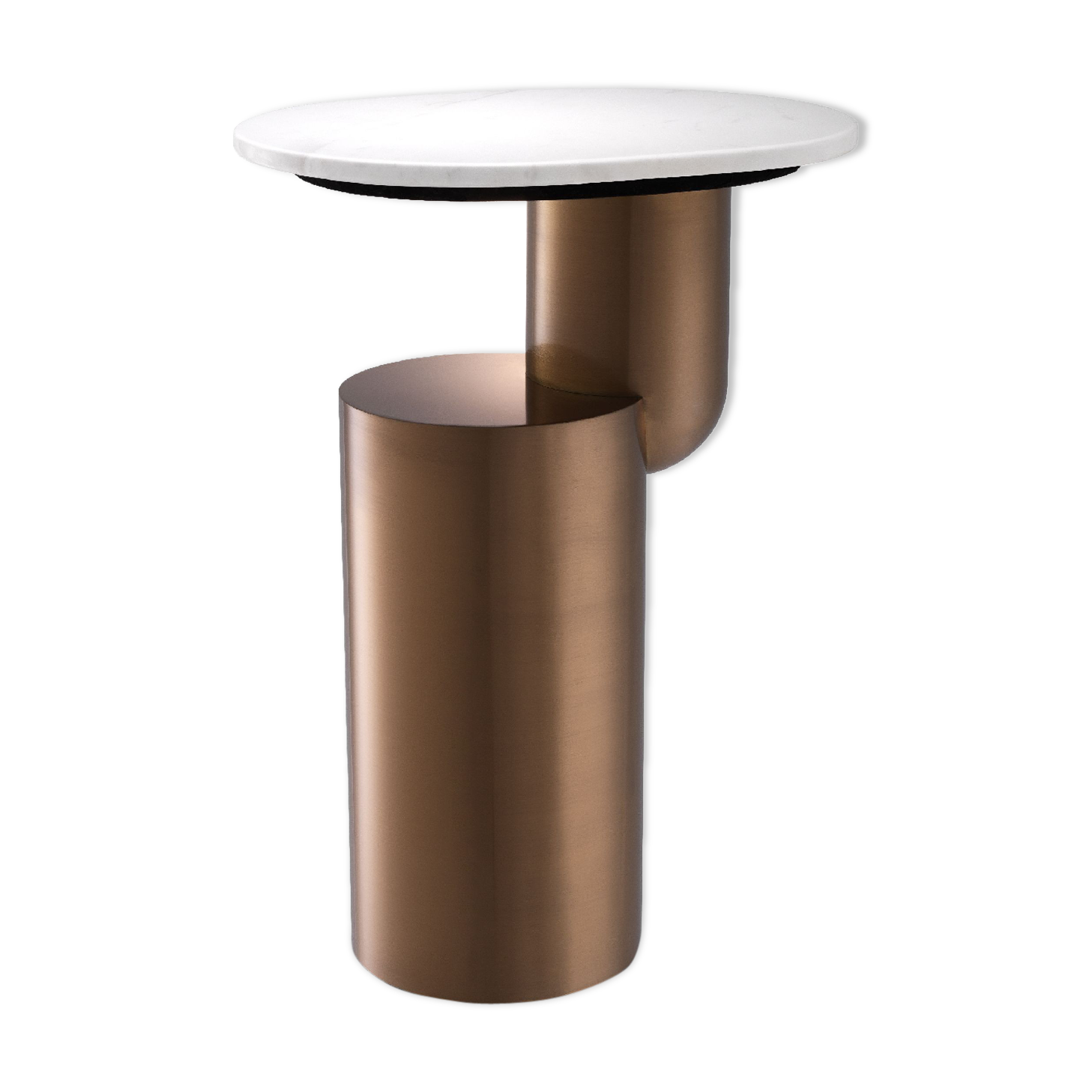 Guéridon table d’appoint en marbre