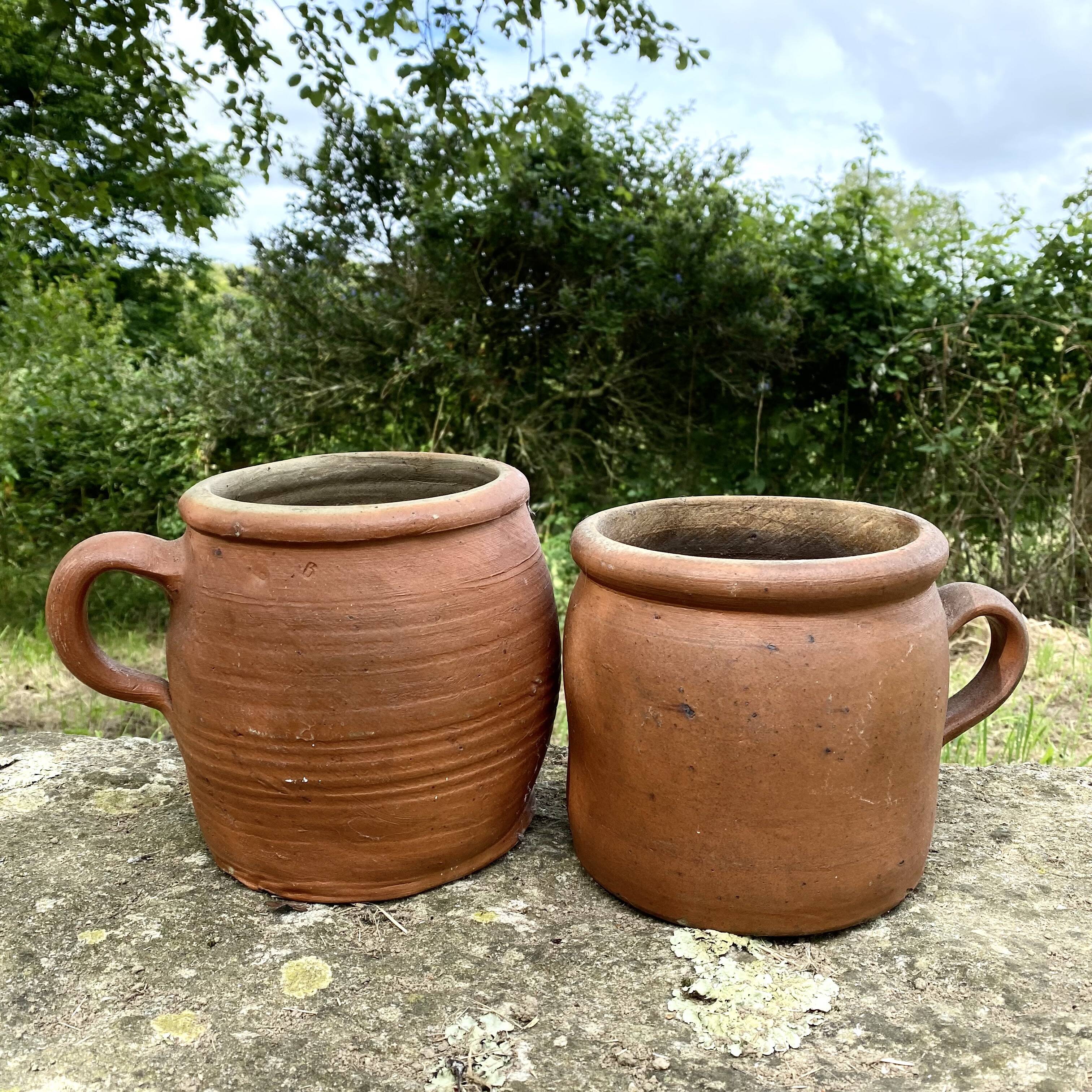 Ancient terracotta pot
