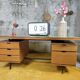 Minvielle desk in mahogany pierre guariche