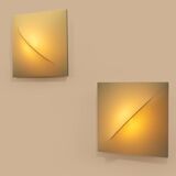 Set of six Kazuhide Takahama Saori wall lights from around 1970.