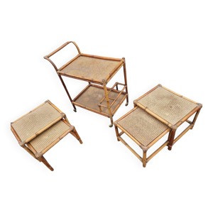 Ensemble table et desserte