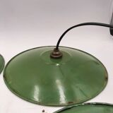 4 suspensions en tôles émaillées