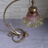 Art deco bronze lamp