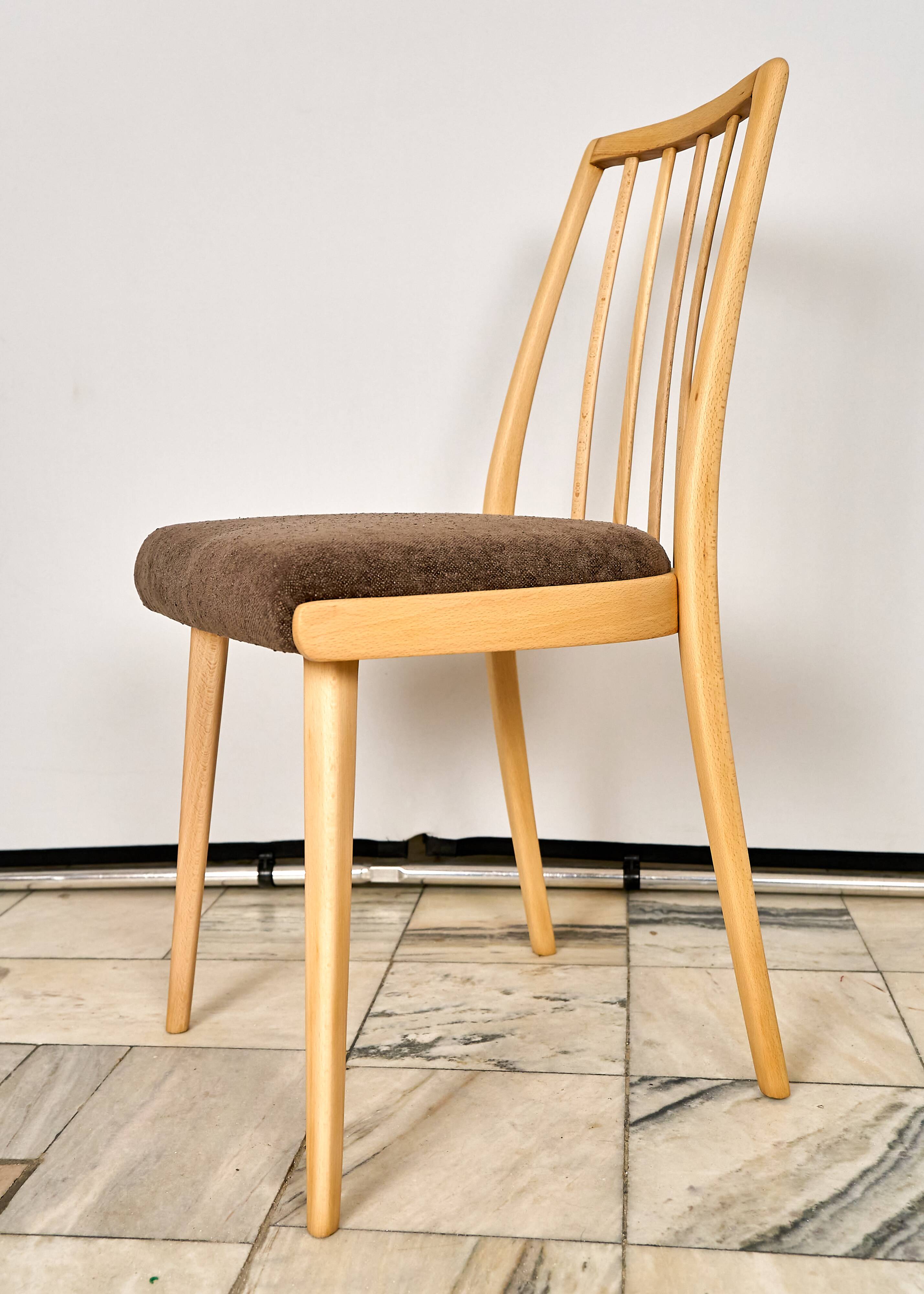 1960s Antonin Suman Dining Chairs , Set of 4