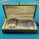 Box of 6 small Boulenger silver-plated spoons from the 1930s.