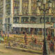Francisco Planas Doria, Cityscape Painting, Barcelona