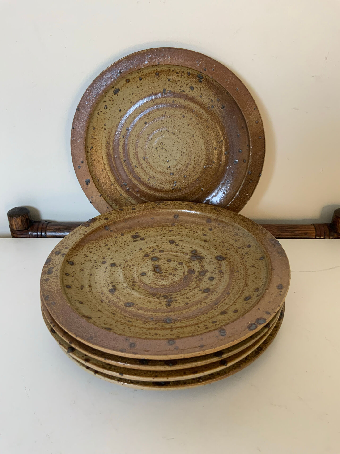 Pyrite stone plates