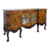 Buffet en noyer burr italien, années 1930.