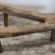 Banc brutaliste atypique