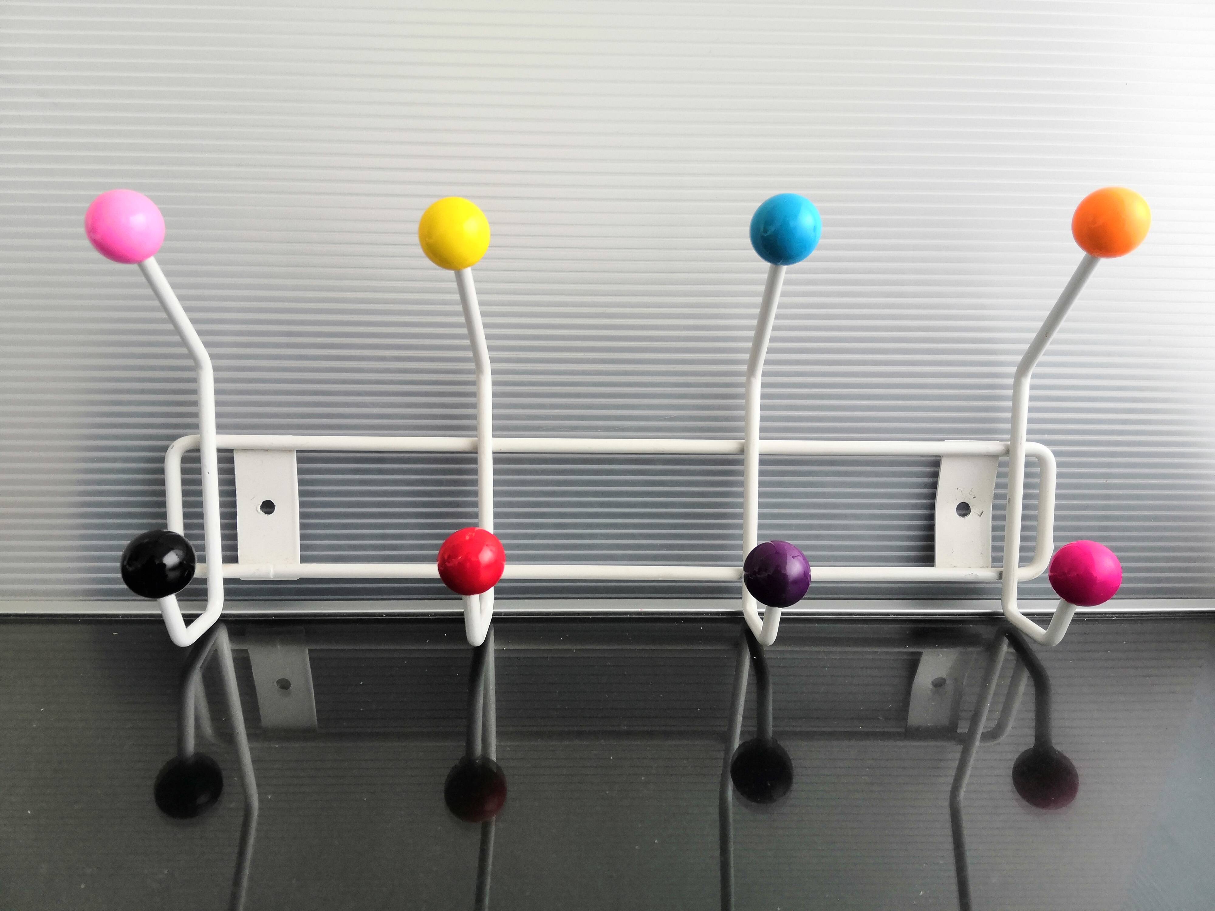 small vintage metal rack Sputnik Atomic