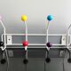 small vintage metal rack Sputnik Atomic