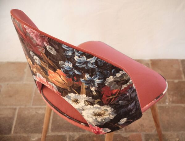 Chaise cocktail vintage restaurée