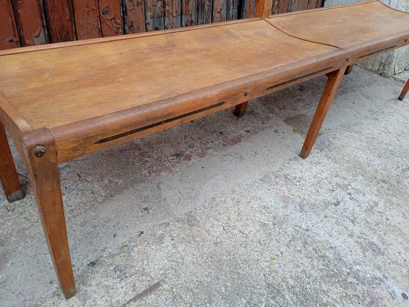 Stella bench 199 cm vintage wood