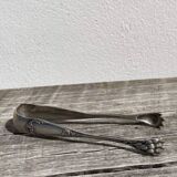 Solid silver sugar tongs