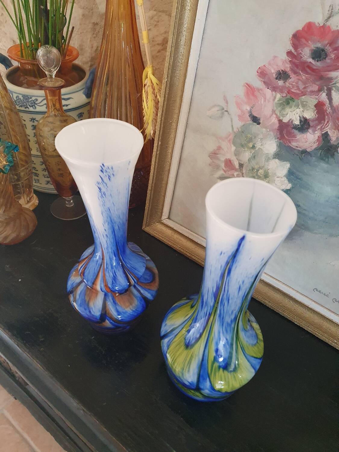 Glass vases