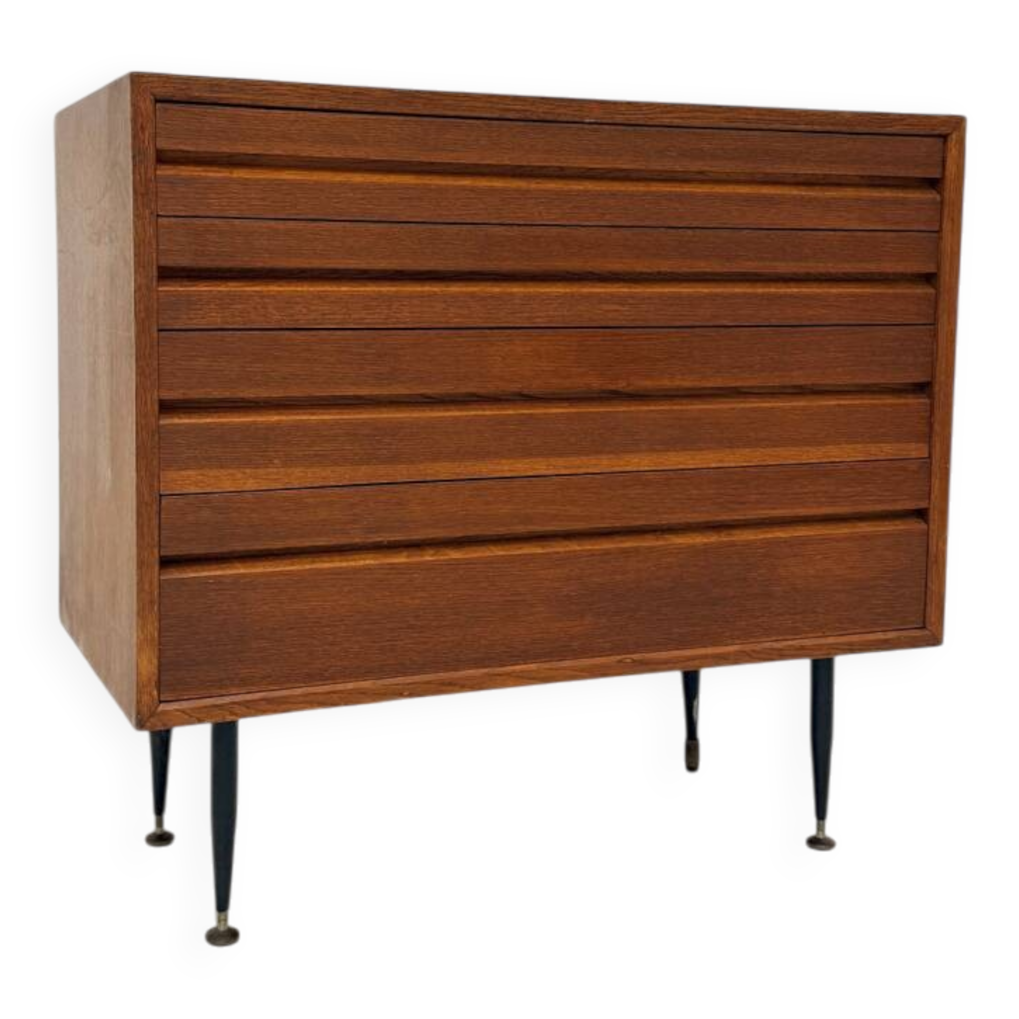 Teak chest of drawers