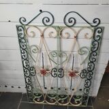 Old wrought iron 2-door gate