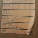 Libary by Gaston Poisson around 1950 teak